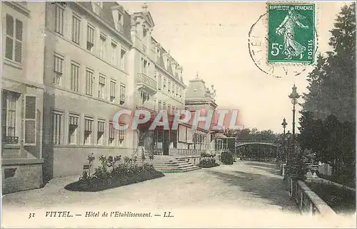 Cartes postales Vittel hotel de l'Etablissement