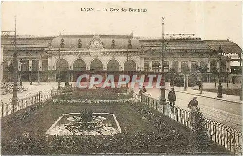 Cartes postales Lyon la gare des Brotteaux