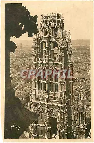 Ansichtskarte AK La Douce France Rouen Seine Inferieure la tour du Beurre