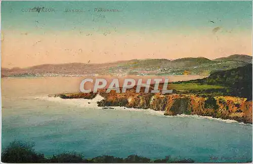 Cartes postales Cote d'Azur panorama Bandol