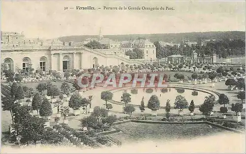 Ansichtskarte AK Versailles parterre de la grande Orangerie du parc