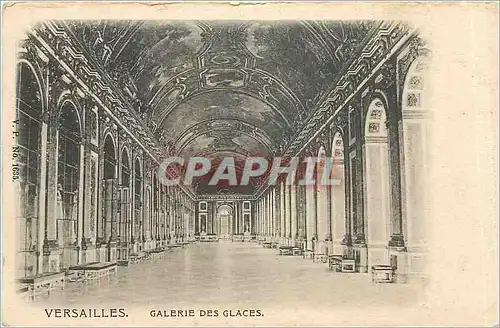 Cartes postales Versailles galerie des glaces