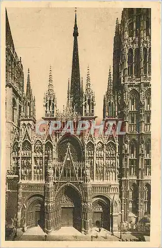 Ansichtskarte AK La Douce France Rouen facade principale de la Cathedrale