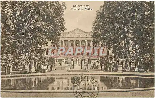 Cartes postales Bruxelles palais de la Nation