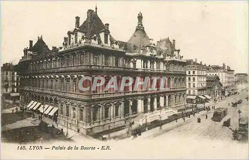 Cartes postales Lyon palais de la bourse