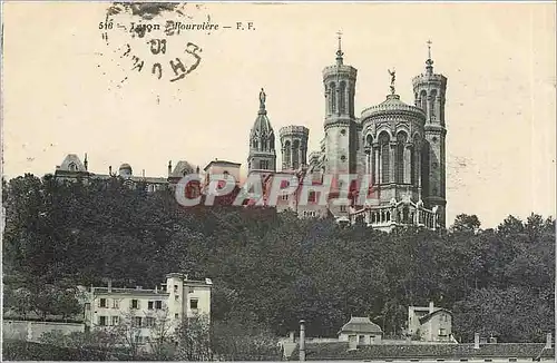 Cartes postales Lyon Fourviere