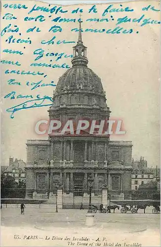 Ansichtskarte AK Paris le Dome des Invalides