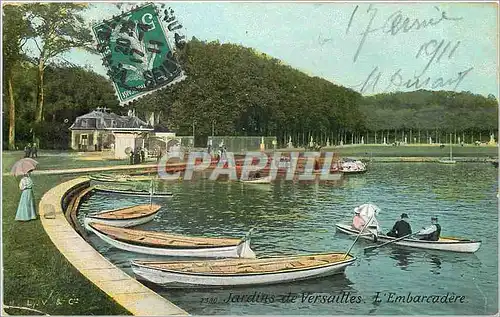 Cartes postales Jardins de Versailles l'Embarcadere