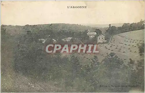 Cartes postales L'Argonne