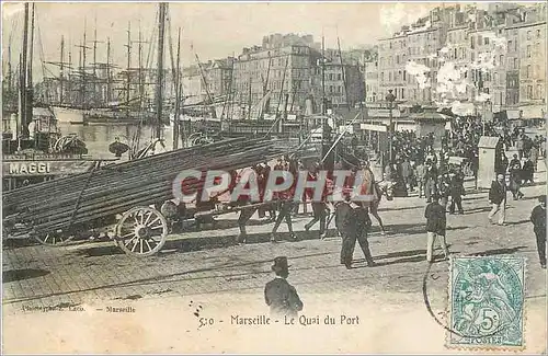 Cartes postales Marseille le Quai du Port