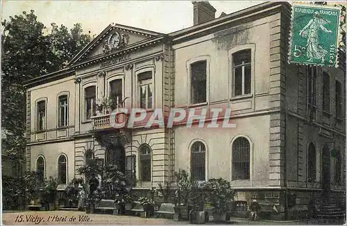 Cartes postales Vichy l'Hotel de Ville