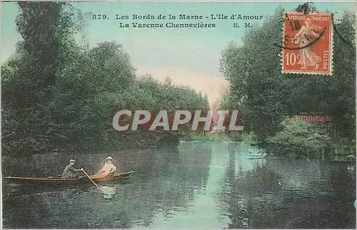 Ansichtskarte AK Les Bords de la Marne l'ile d'Amour la Varenne Chennevieres