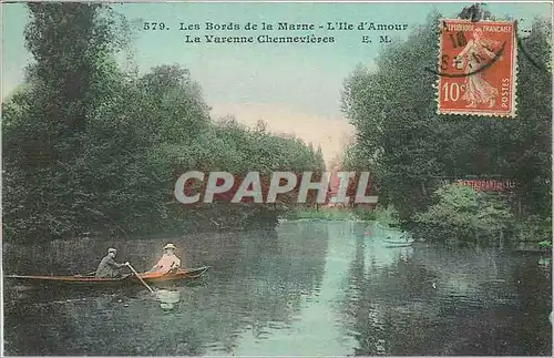 Cartes postales Les Bords de la Marne l'ile d'Amour la Varenne Chennevieres