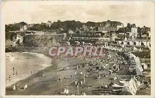 Ansichtskarte AK St Quay C du N la Plage et les Falaises