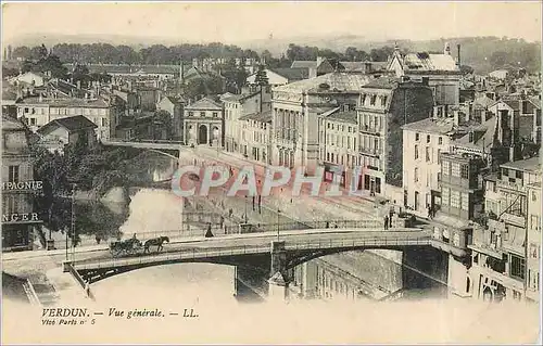 Cartes postales Verdun vue generale