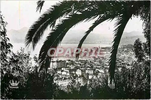 Cartes postales moderne Cannes vue generale prise de la Californie