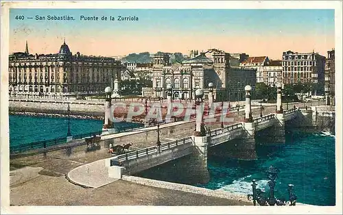 Cartes postales San Sebastian Puente de la Zurriola