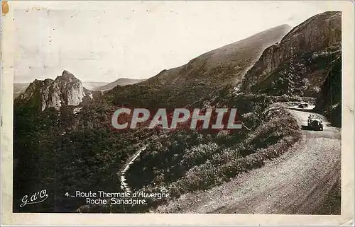 Cartes postales Route Thermale d'Auvergne Roche Sanadoire