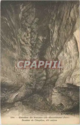 Cartes postales Grottes de Baume les Messieurs Jura