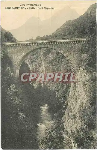 Cartes postales Luz Saint Sauveur Pont Napoleon