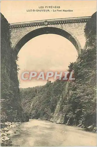 Cartes postales Luz Saint Sauveur Le Pont Napoleon