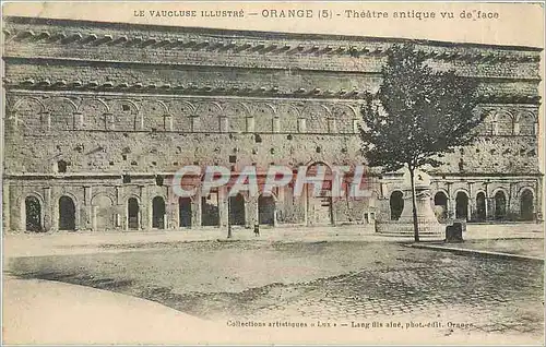 Cartes postales Orange Theatre antique vu du face