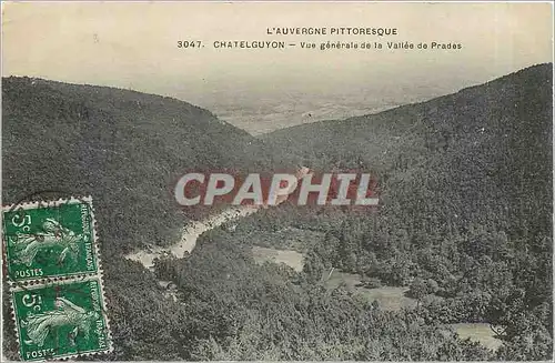 Ansichtskarte AK Chatelguyon Vue generale de la Vallee de Prades