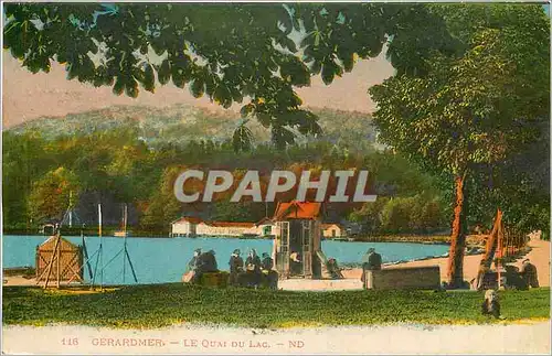 Cartes postales Gerardmer Le Quai du Lac