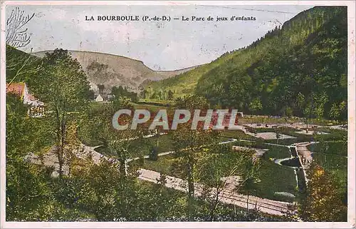 Ansichtskarte AK La Bourboule P de D Le Parc de jeux d'enfants