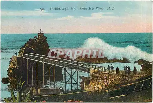 Cartes postales Biarritz BP Rocher de la Vierge