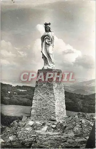 Moderne Karte St Jean des Ollieres Notre Dame du Pic de la Garde