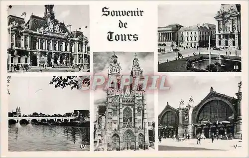 Cartes postales moderne Souvenir de Tours