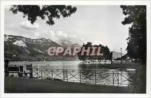 Cartes postales moderne Annecy Le Lac et l'lle des Cygnes