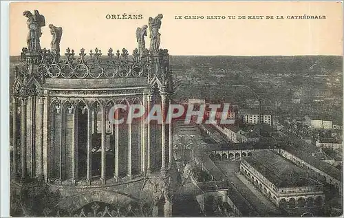 Ansichtskarte AK Orleans Le Campo Santo vu du Haut de la Cathedrale