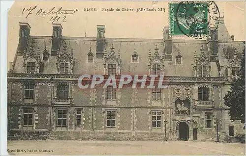 Cartes postales Blois Facade du Chateau