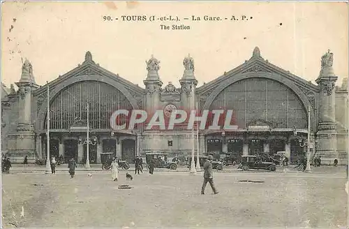 Cartes postales Tours La Gare