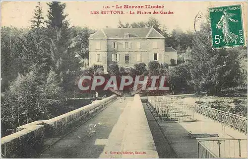 Cartes postales Le Morvan Illustre Les Settons La Maison des Gardes