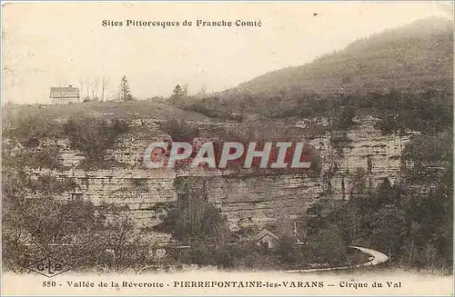 Ansichtskarte AK Vallee de la Reverotte Pierrefontaine les Varans Cirque du Val