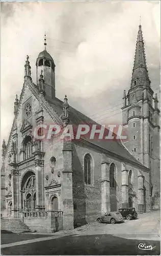 Moderne Karte St Calais Sarthe Eglise Notre Dame