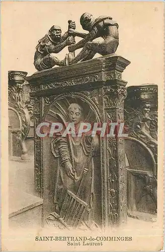 Cartes postales Saint Bertrand de Comminges Saint Laurent