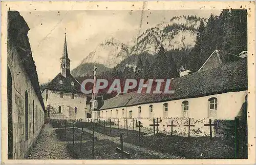 Cartes postales Monastere de la Grande Chartreuse Le Cimetiere