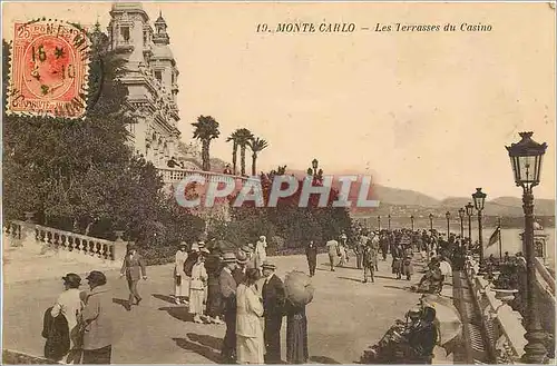 Cartes postales Monte Carlo Les Terrasses du Casino