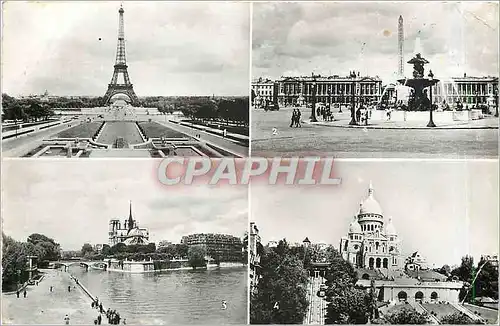 Cartes postales moderne Paris La Tour Eiffel