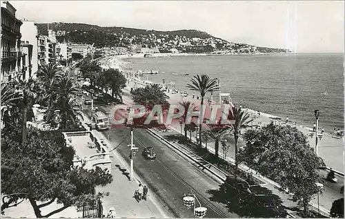 Moderne Karte Nice Le Mont Boron Promenade des Anglais