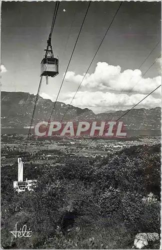 Cartes postales moderne Teleferique du Mt Revard Le Lac La Dent du Chat