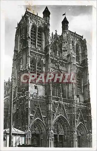 Moderne Karte Abbeville Somme La Cathedrale