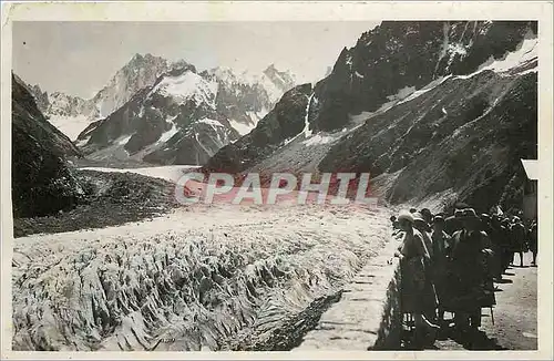 Cartes postales moderne Chamonix Mt Blanc La mer de Glace