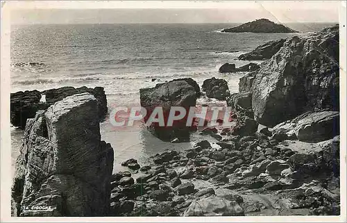 Ansichtskarte AK Quiberon Morbihan La cote sauvage vers Port Pigeon et l'lle de la Truie