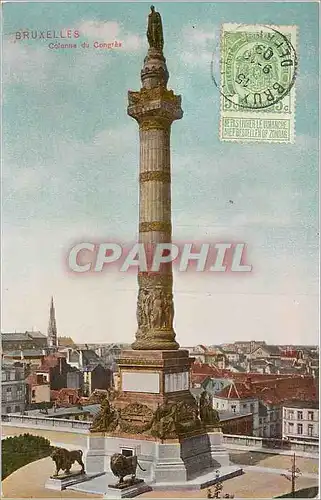 Ansichtskarte AK Bruxelles Colonne du Congres