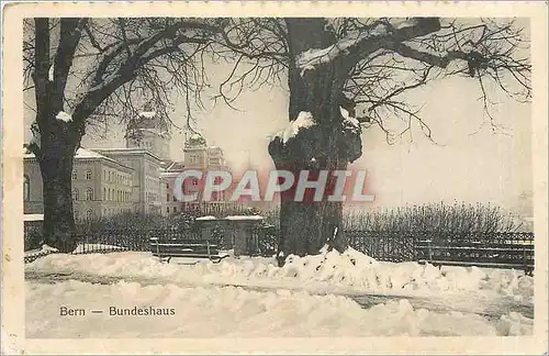 Cartes postales Bern Bundeshaus
